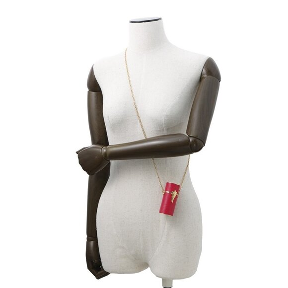 LOUIS VUITTON Lipstick case Epi Leather Fuschia Pink - Picture 1 of 12